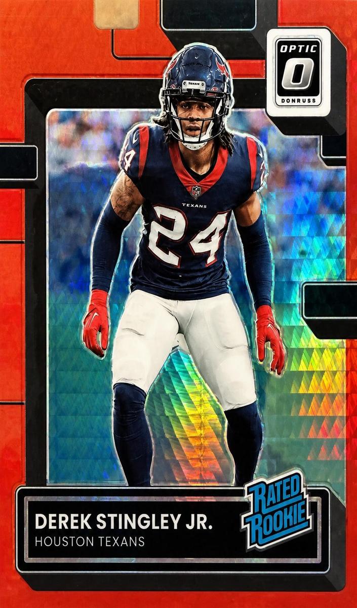 2022 Donruss Optic Football Red Derek Stingley Jr. #244