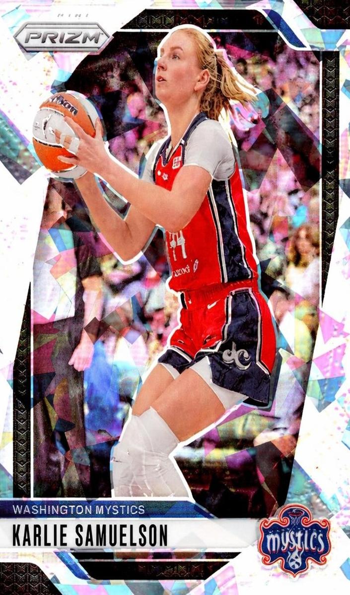 2024 Panini Prizm WNBA Basketball Ice Karlie Samuelson #82