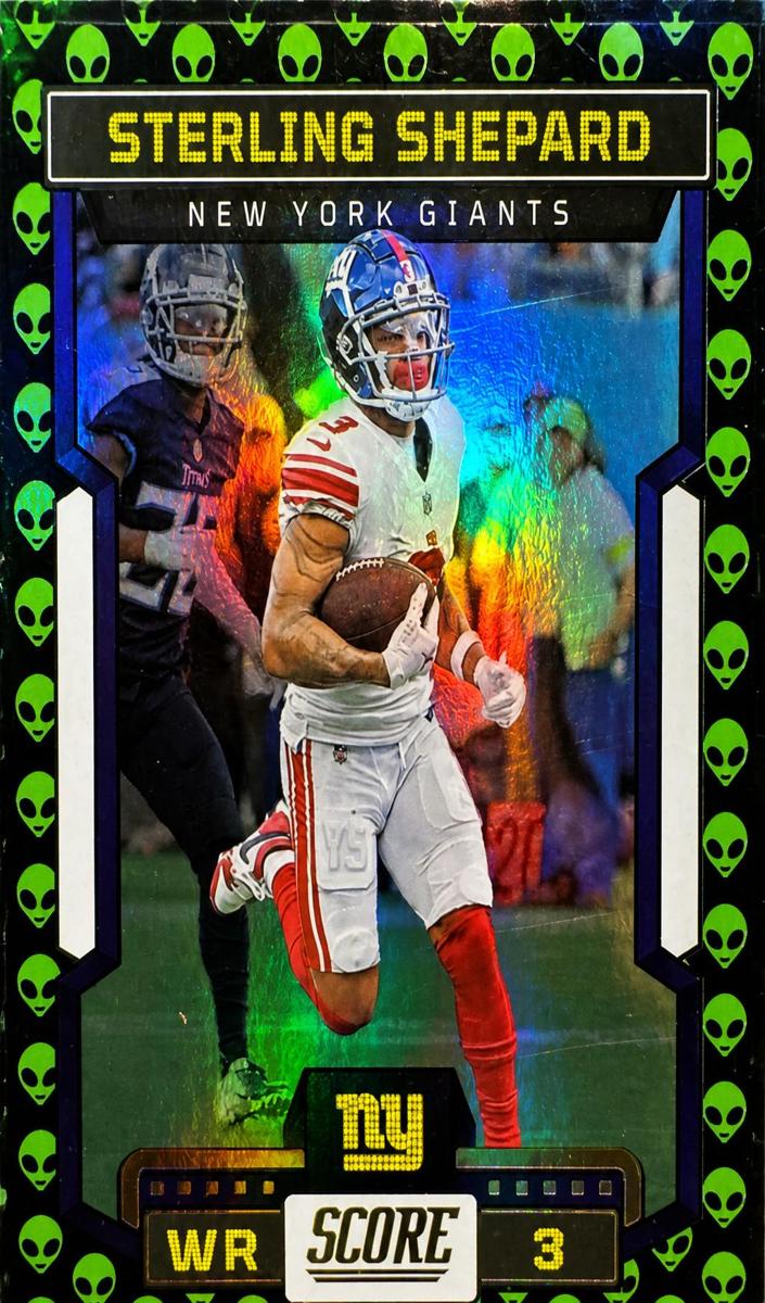 2023 Panini Score Football Extraterrestrial Sterling Shepard #237