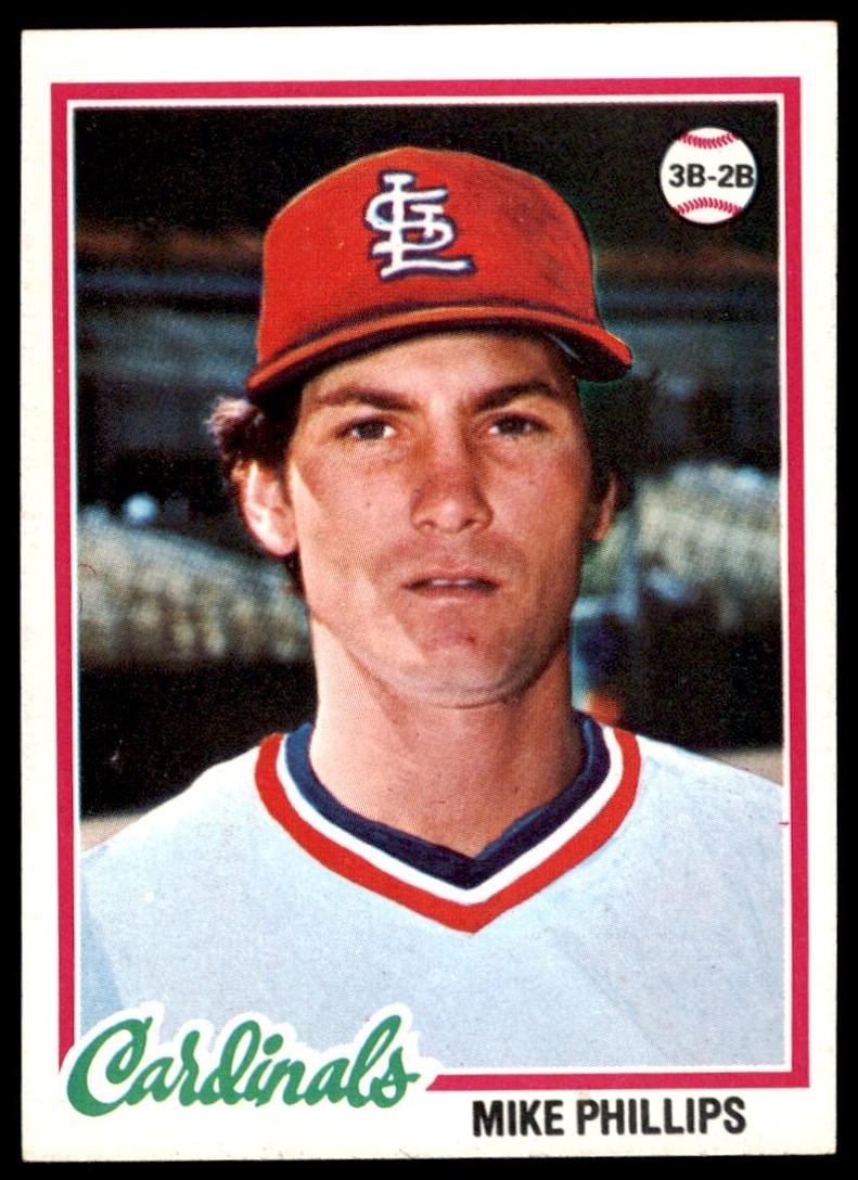 1978 Topps Baseball Mike Phillips #88 PSA 10