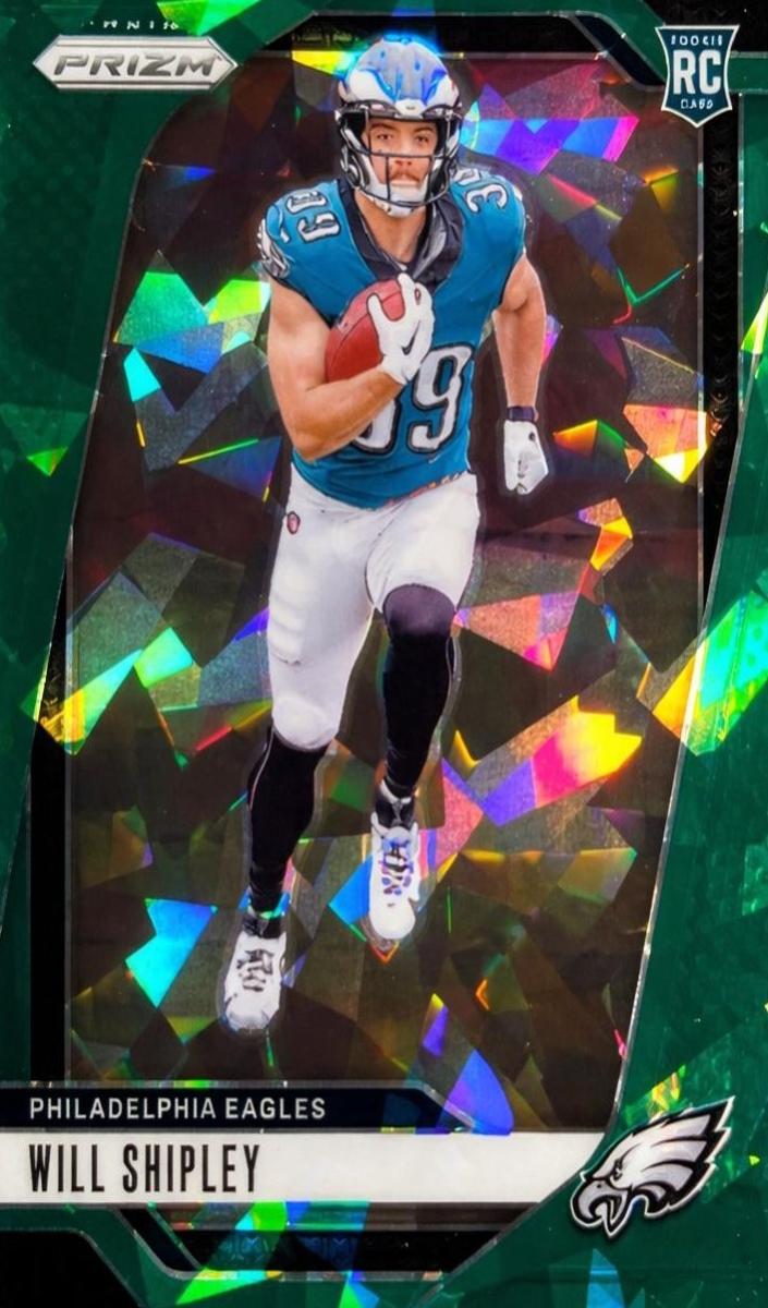 2024 Panini Prizm Football Green Ice Will Shipley #397