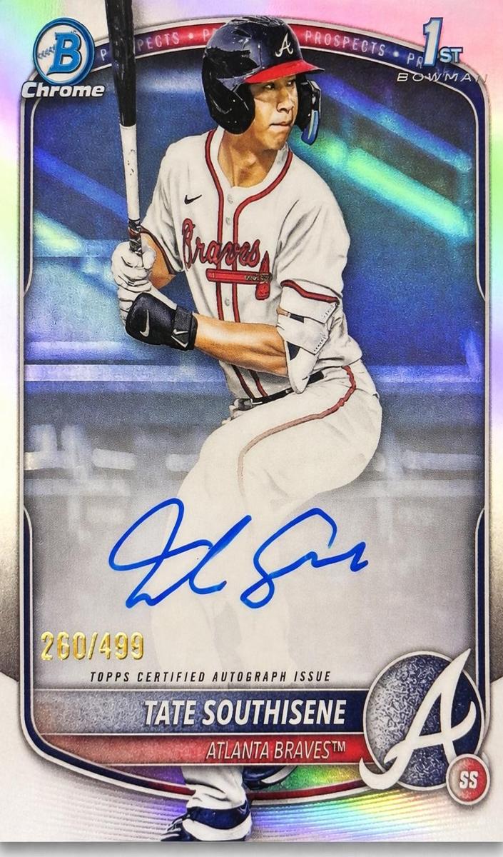 2025 Bowman Draft Chrome Baseball Refractor Tate Southisene #CPA-TS