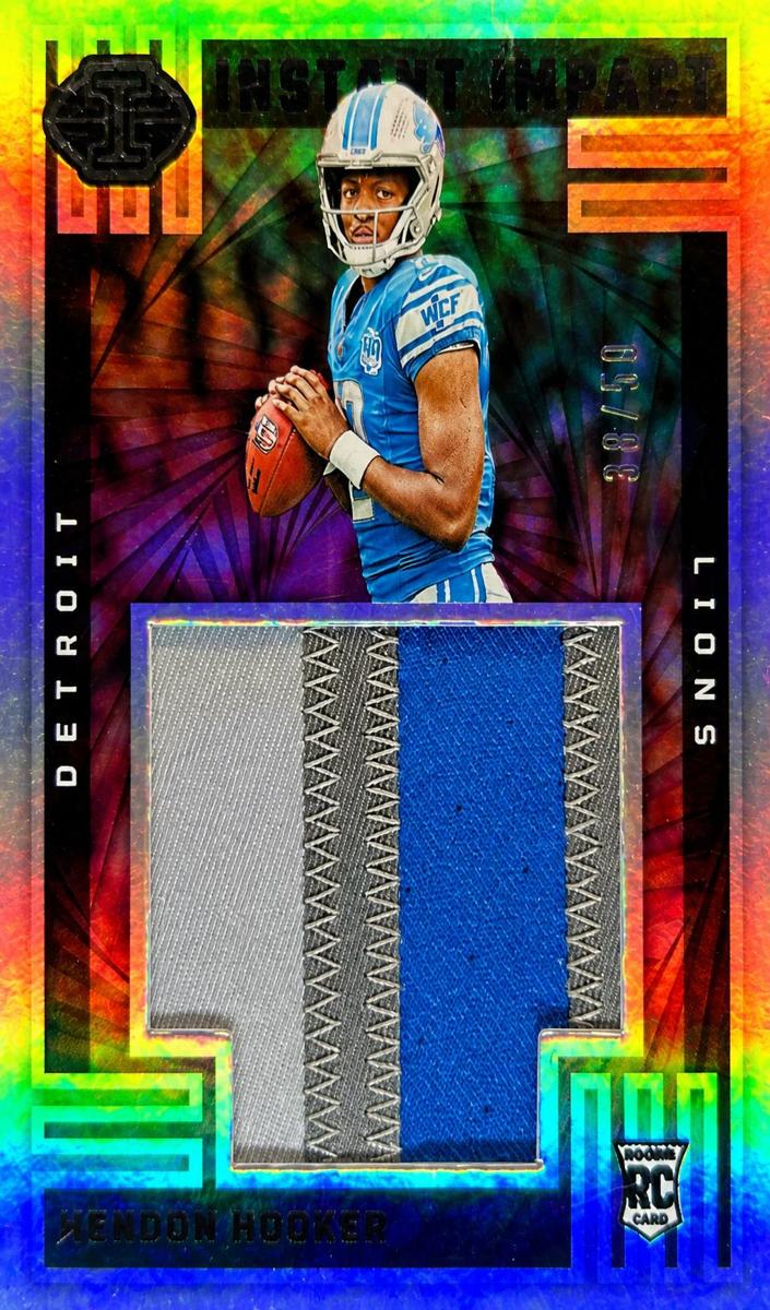 2023 Panini Illusions Football Black Hendon Hooker #II-HHR