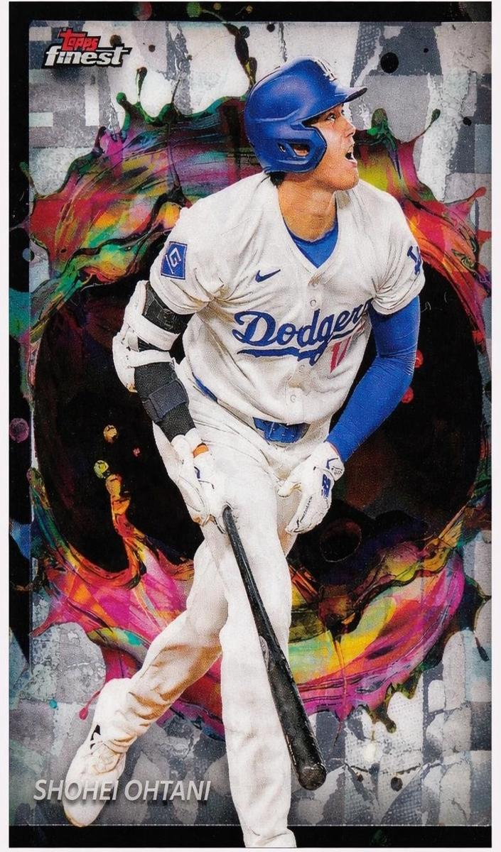 2024 Topps Finest Baseball Refractor Shohei Ohtani #286
