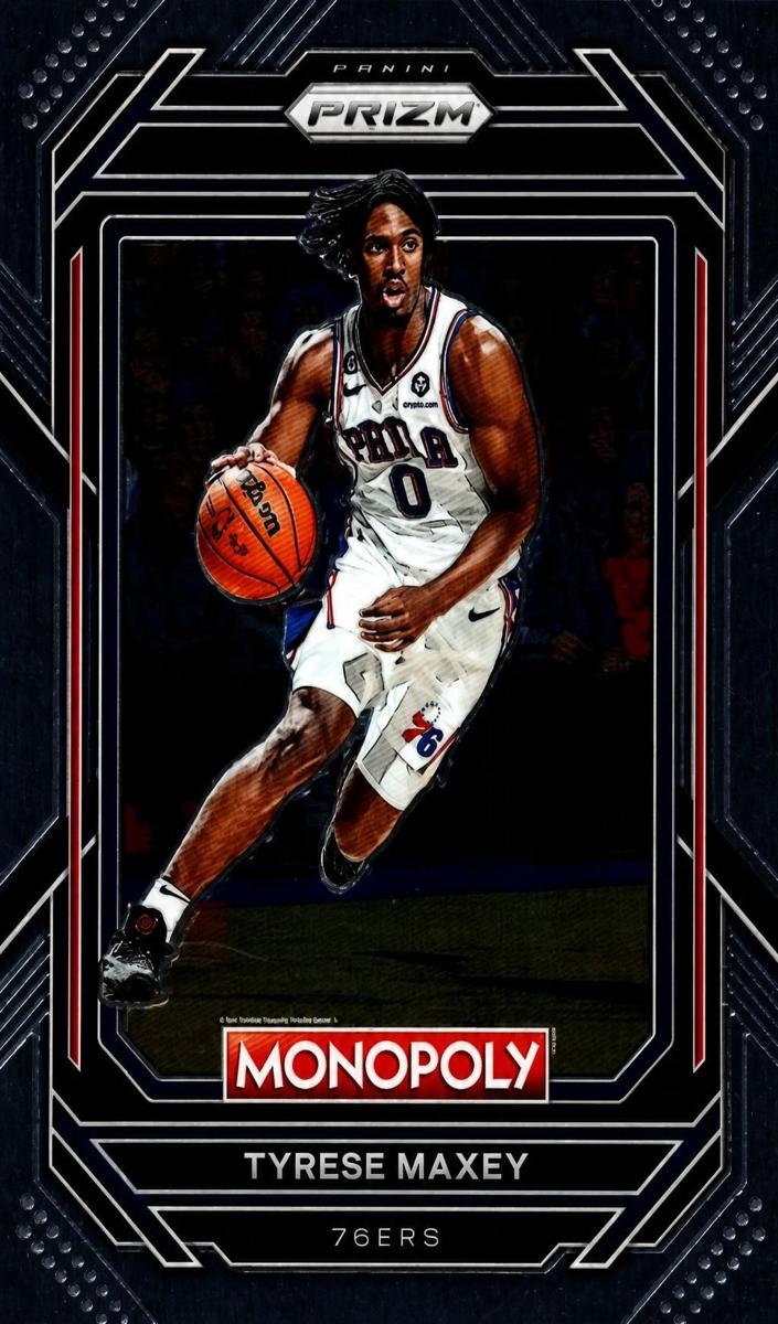 2022 Panini Prizm Monopoly Basketball Tyrese Maxey #69