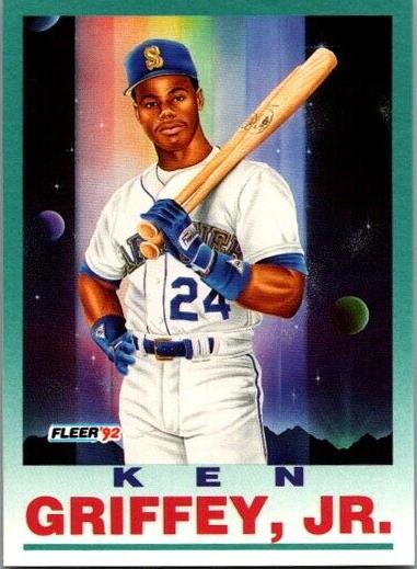 1992 Fleer Baseball Ken Griffey Jr. #709 PSA 10