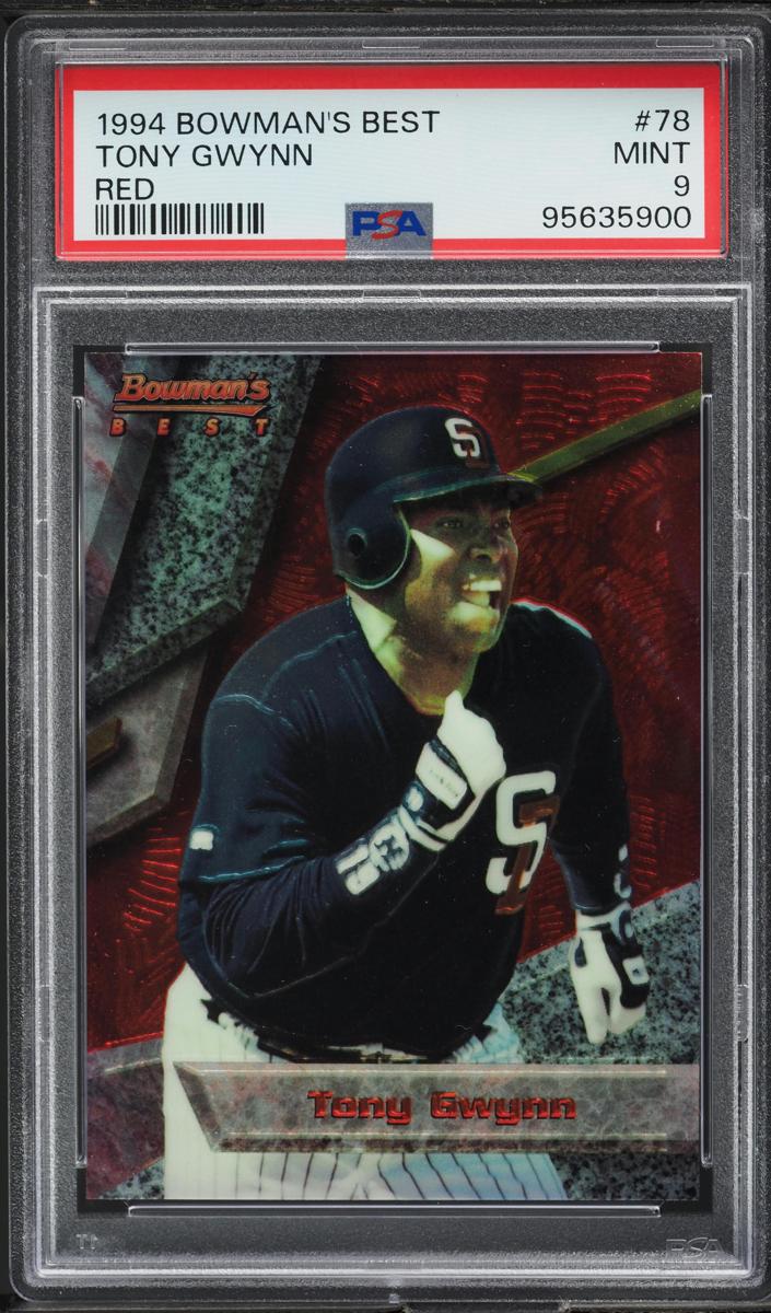 1994 Bowman's Best Baseball Red Tony Gwynn #R78