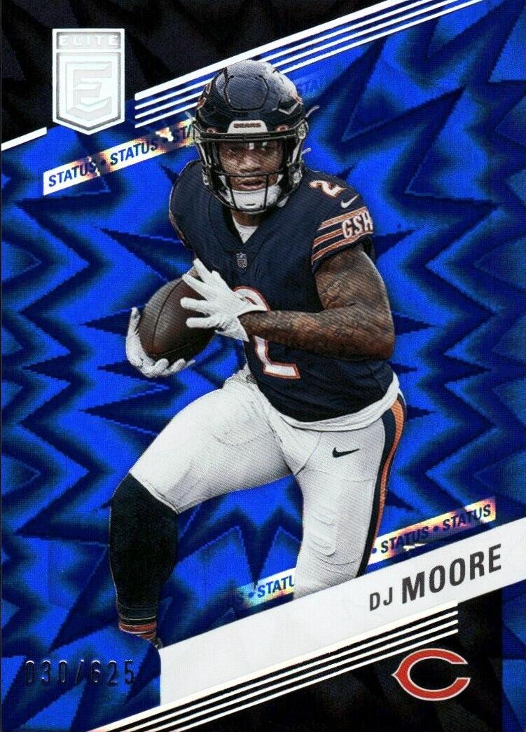 2023 Donruss Elite Football Status Explosion DJ Moore #35