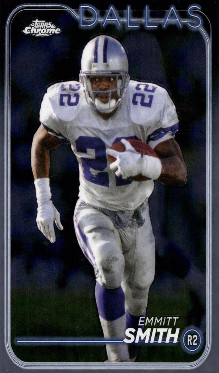 2024 Topps Chrome Football Emmitt Smith #38