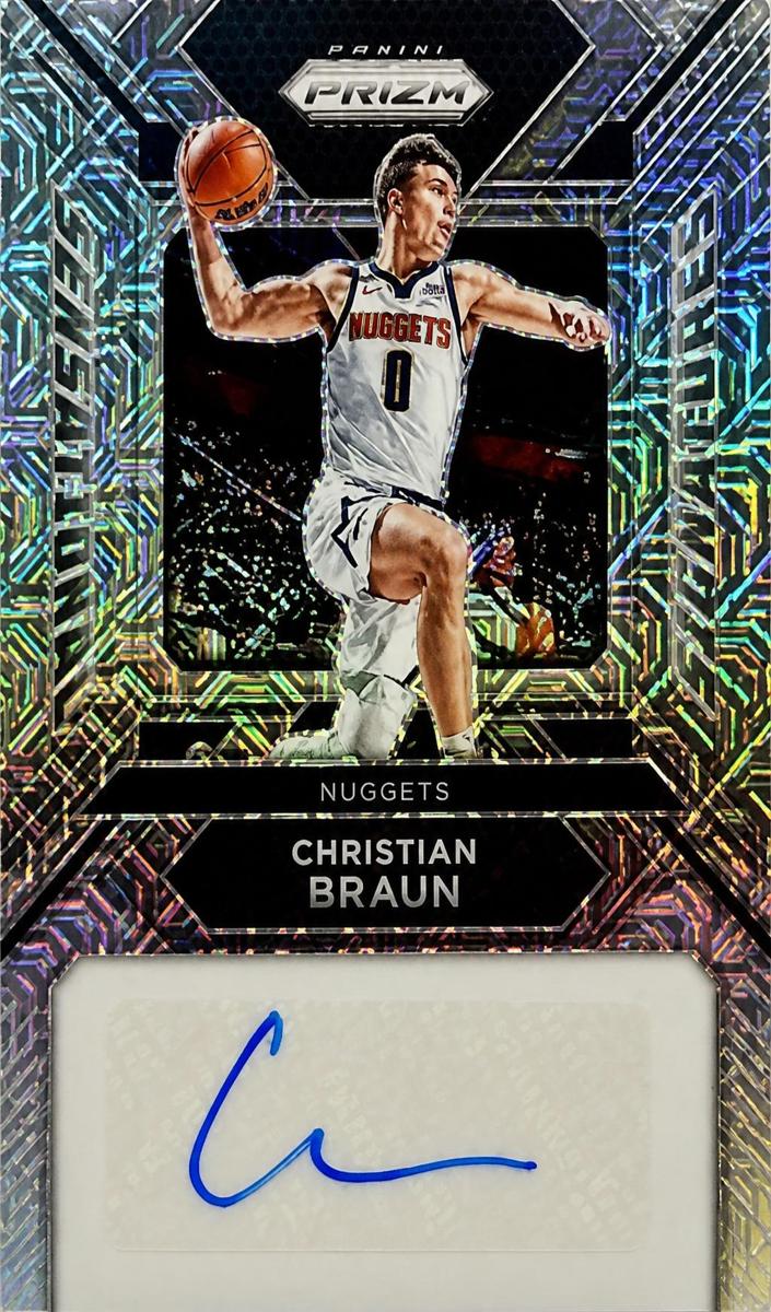 2023 Panini Prizm Basketball Mojo Christian Braun #SS-CB