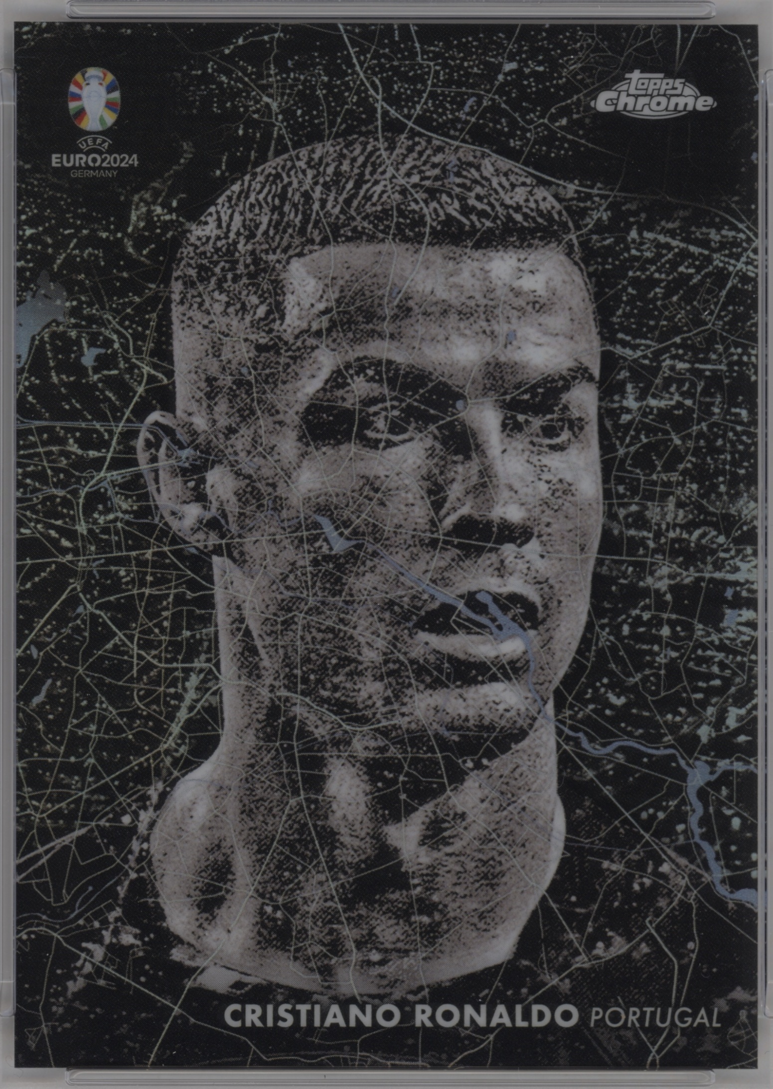 2024 Topps Chrome UEFA Euro Soccer Cristiano Ronaldo #BN-7 PSA 10
