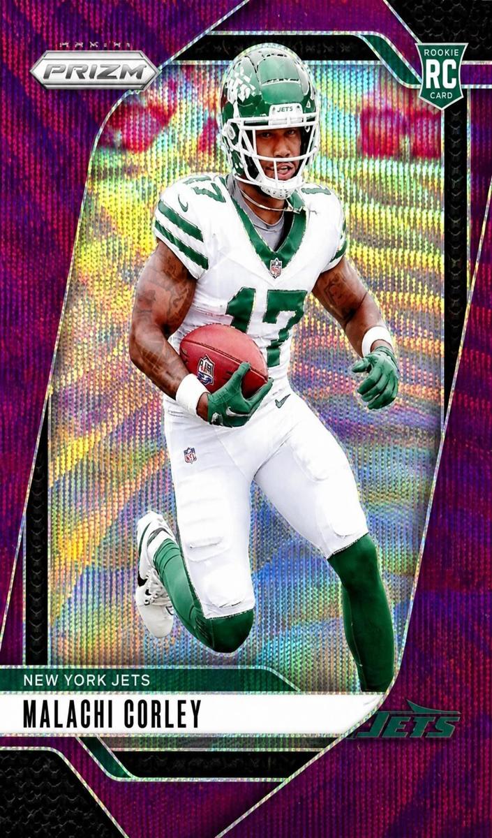 2024 Panini Prizm Football Purple Wave Malachi Corley #369