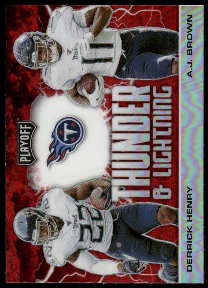 2020 Panini Playoff Football Derrick Henry #TL-10 PSA 9