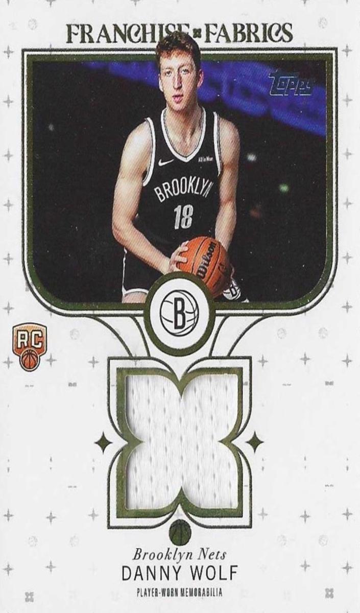 2025 Topps Basketball Danny Wolf #FF-DW