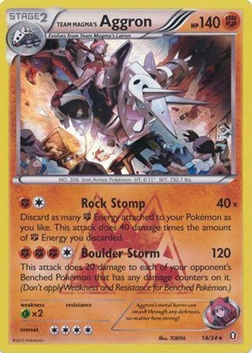 Team Magma's Aggron