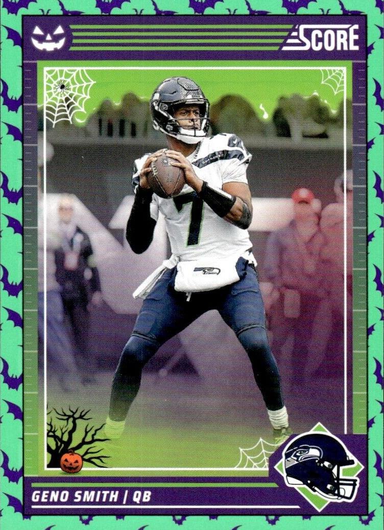 2024 Panini Score-a-Treat Football Bats Geno Smith #254 PSA 9