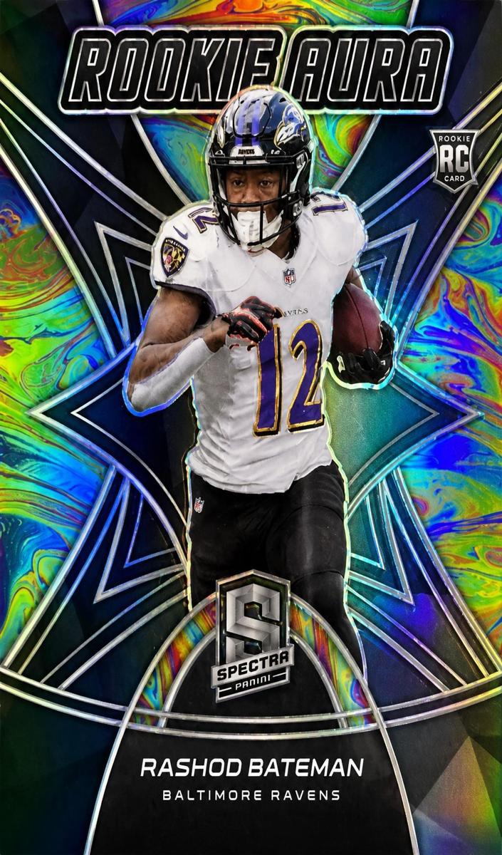 2021 Panini Spectra Football Rashod Bateman #RO-14 PSA 10