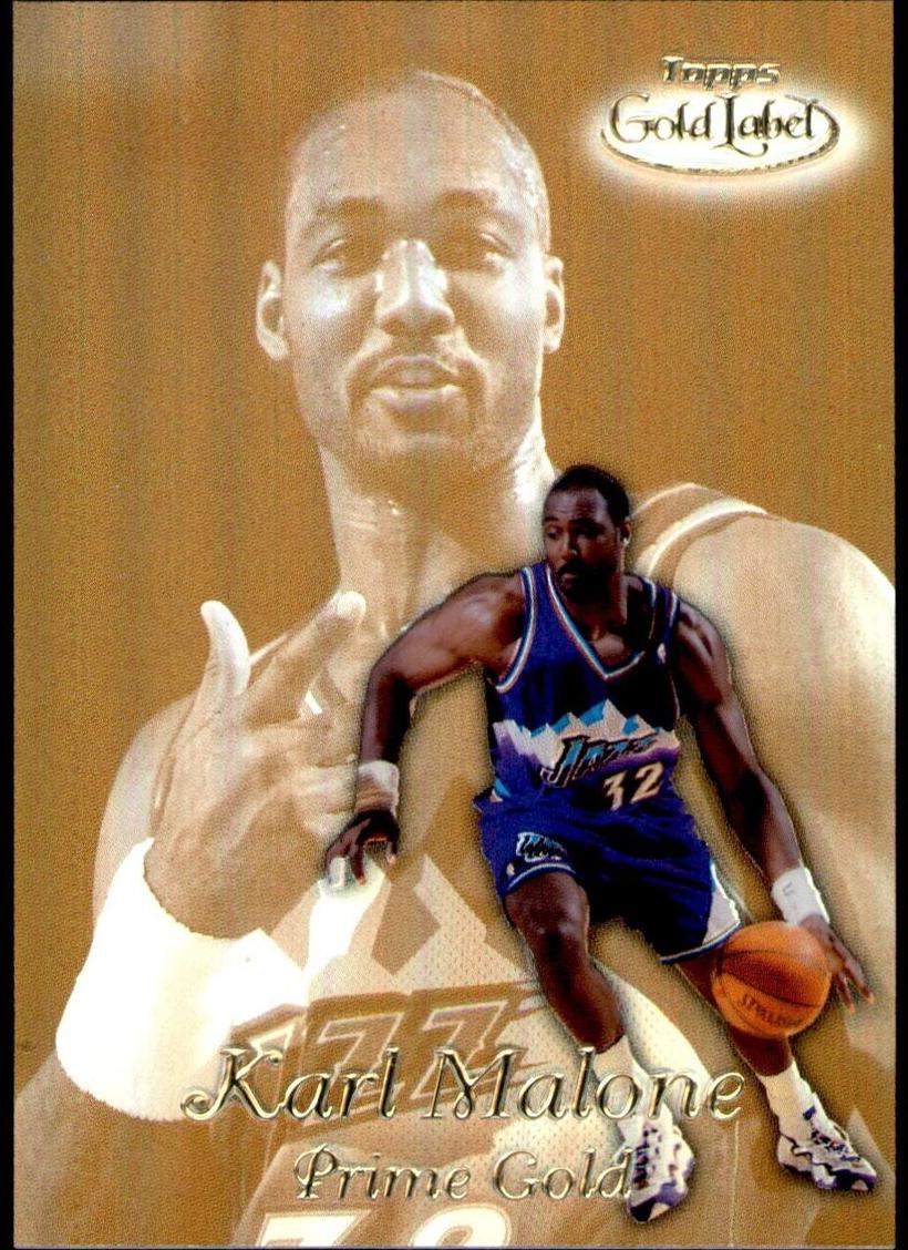 1999 Topps Gold Label Basketball Karl Malone #PG10