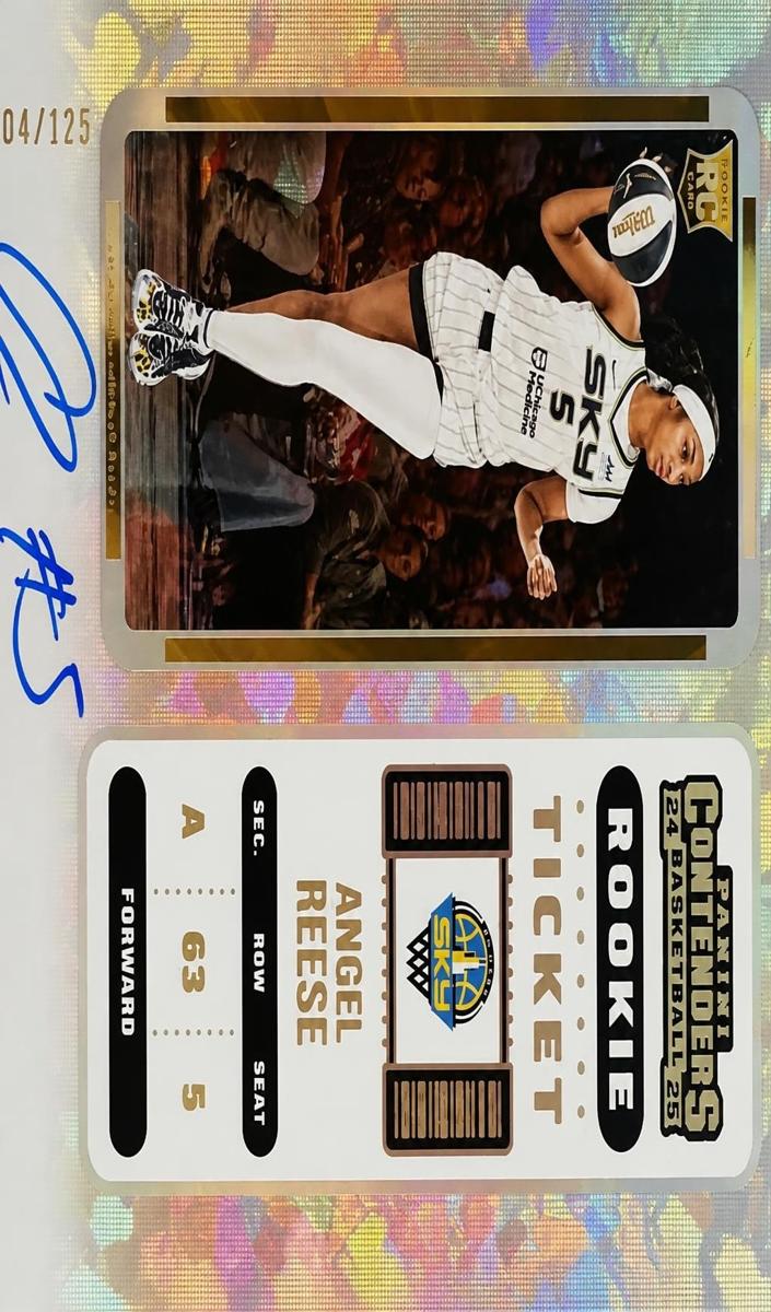 2024 Panini Rookie Royalty WNBA Basketball Cracked Ice Angel Reese #2