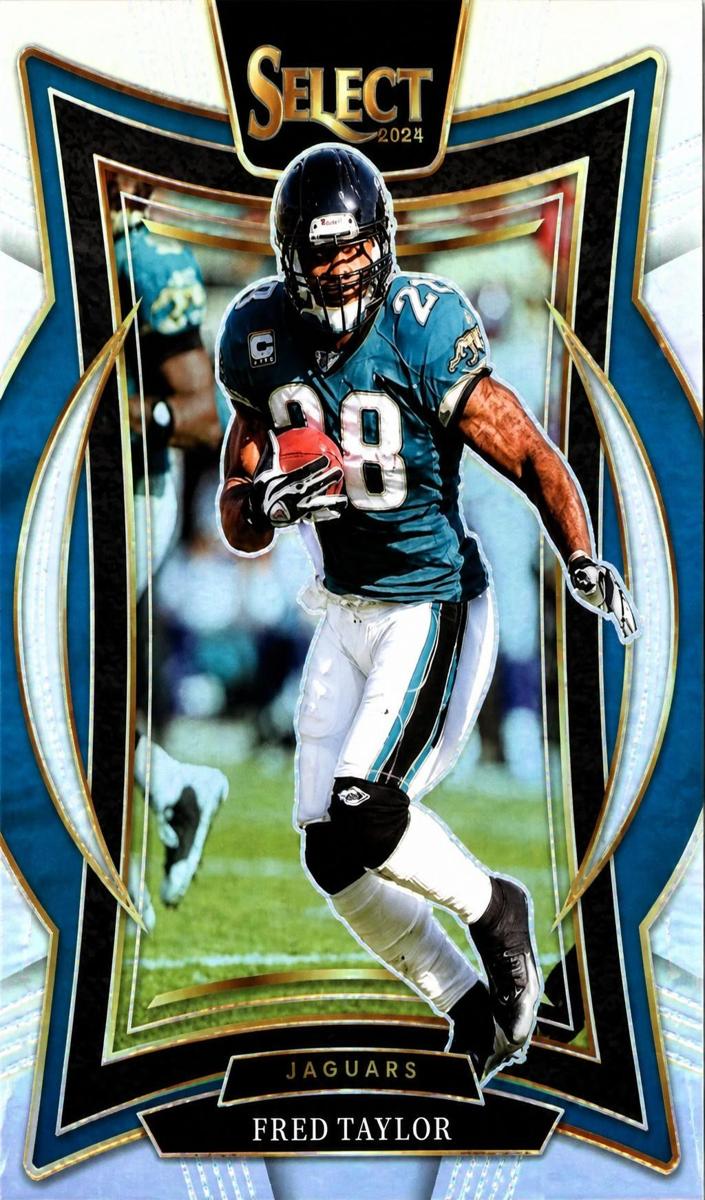 2024 Panini Select Football Silver Die-Cut Fred Taylor #57