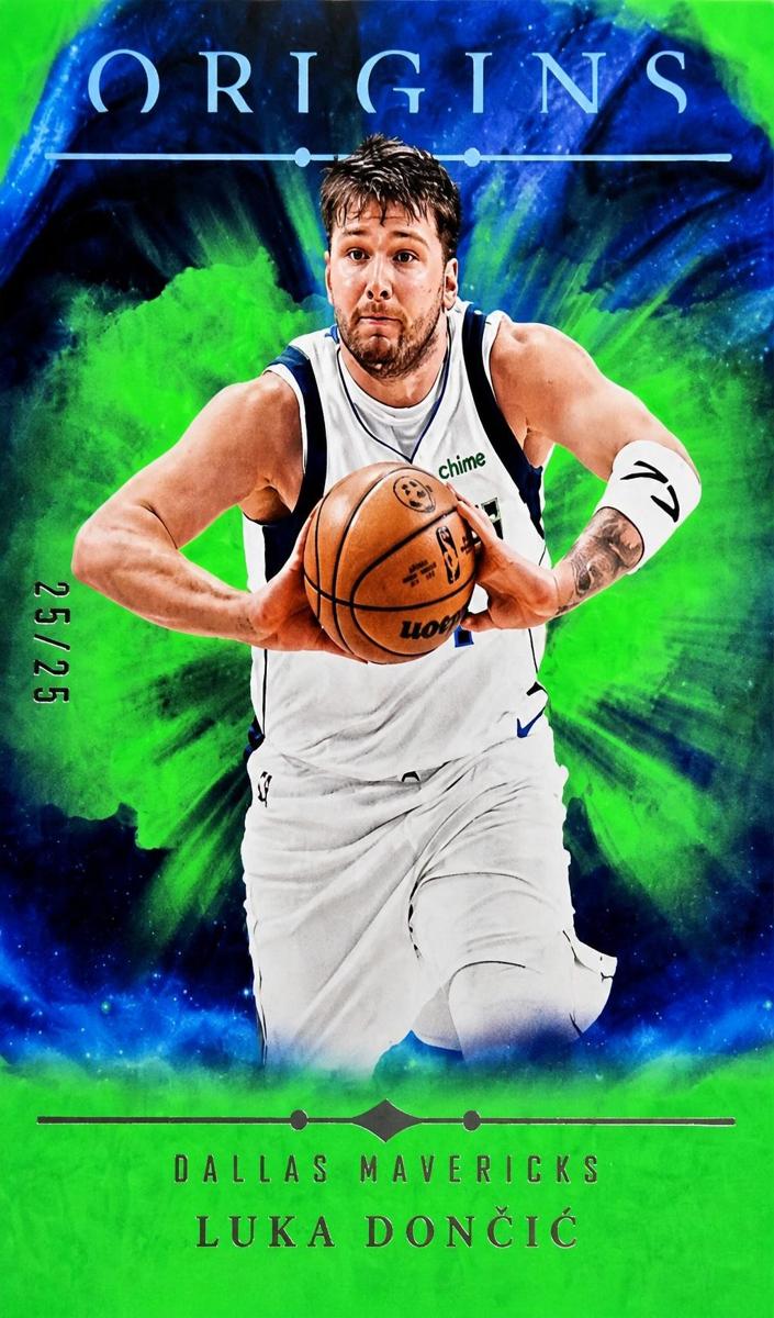 2024 Panini Origins Basketball Neon Green Luka Doncic #18