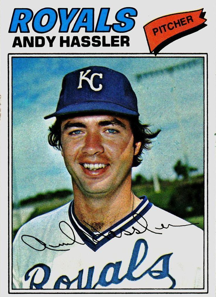 1977 Topps Baseball Andy Hassler #602 PSA 9