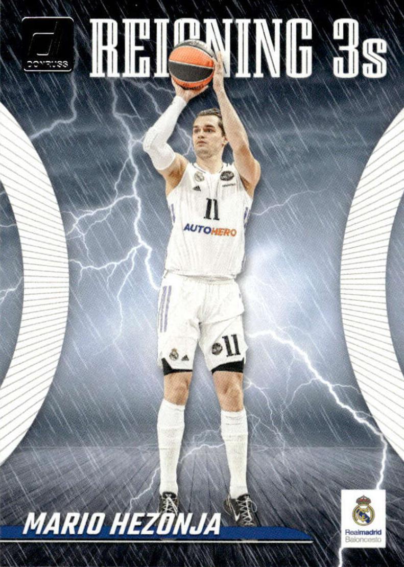 2023 Donruss Turkish Airlines EuroLeague Basketball Mario Hezonja #8