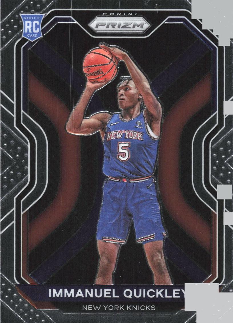 2020 Panini Prizm Basketball Immanuel Quickley #296