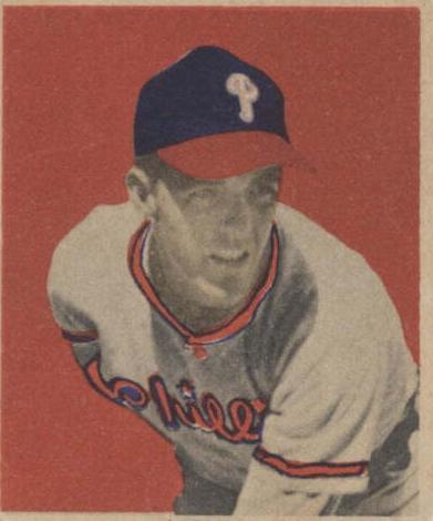 1949 Bowman Baseball Curt Simmons #14