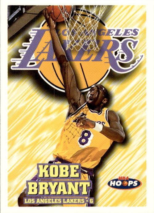 1997 Hoops Basketball Kobe Bryant #75 RAW Ungraded