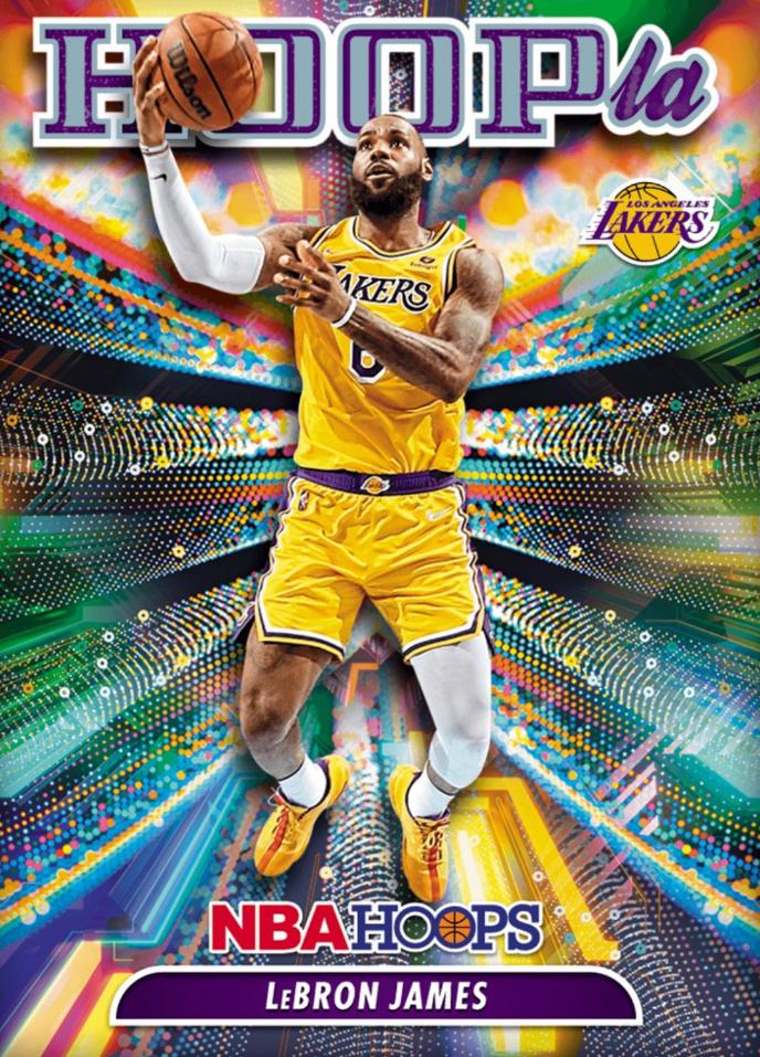 2022 Panini Hoops Basketball LeBron James #3 SGC 9.5
