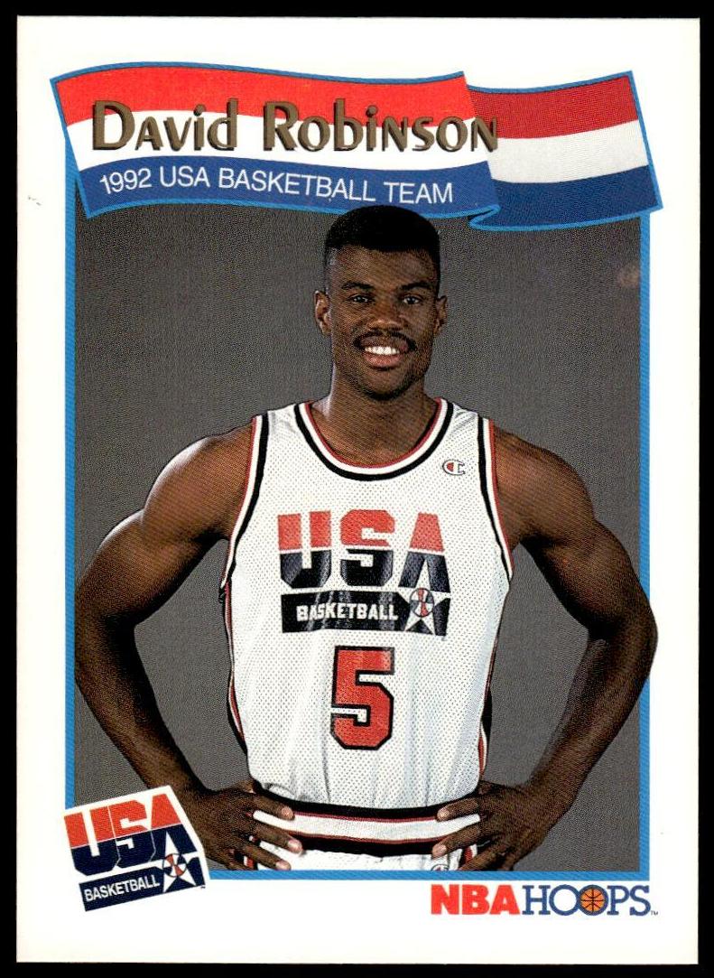 1991 Hoops McDonald's Basketball David Robinson #59