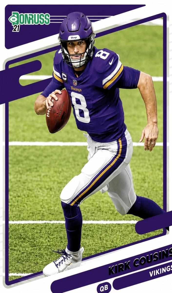 2021 Panini Donruss Football Kirk Cousins #124