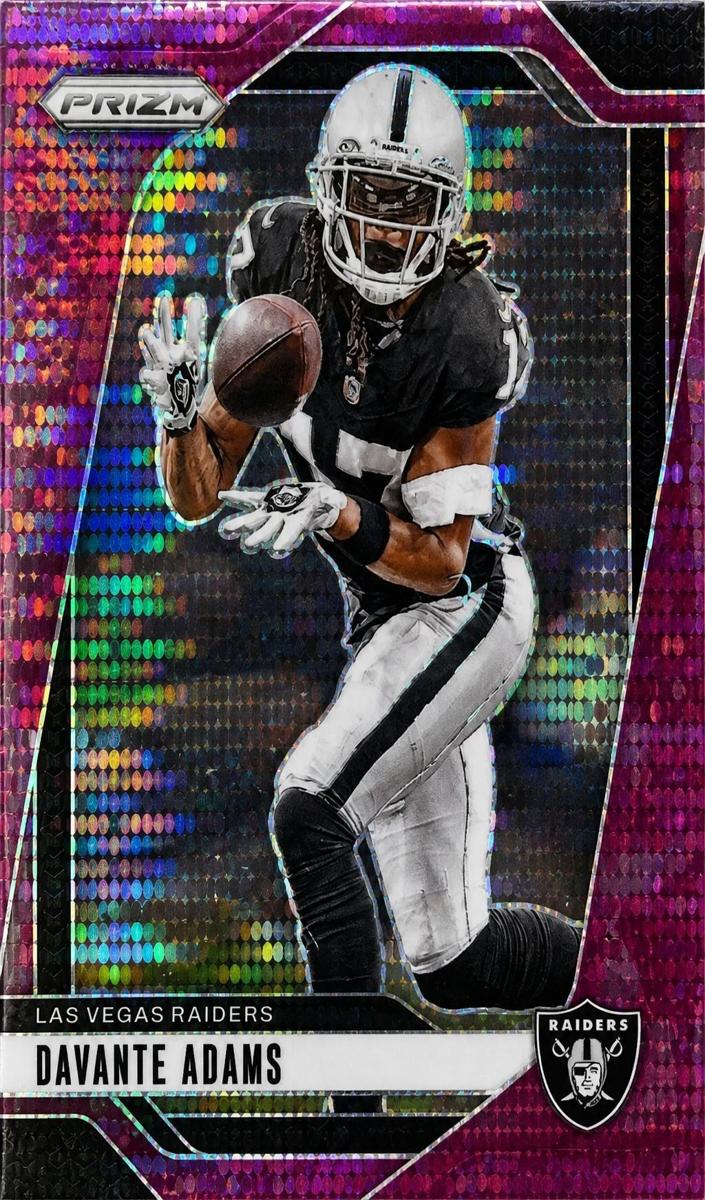 2024 Panini Prizm Football Purple Pulsar Davante Adams #150