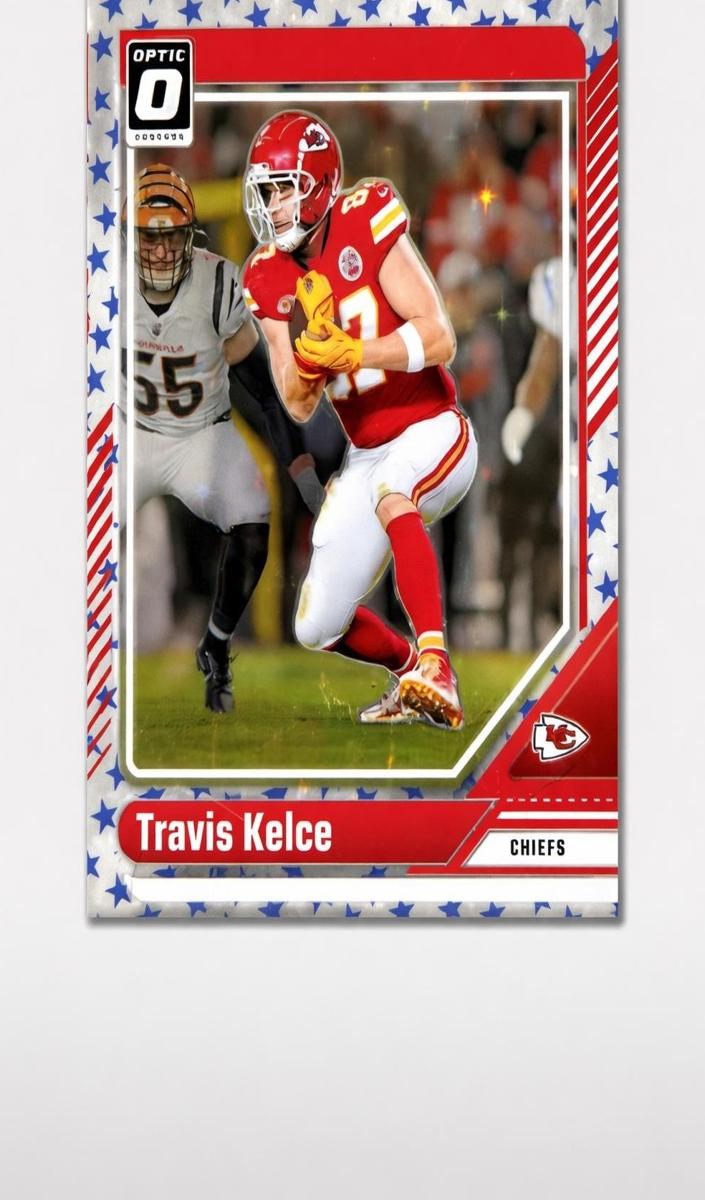 2024 Donruss Optic Football Stars Travis Kelce #98 PSA 9
