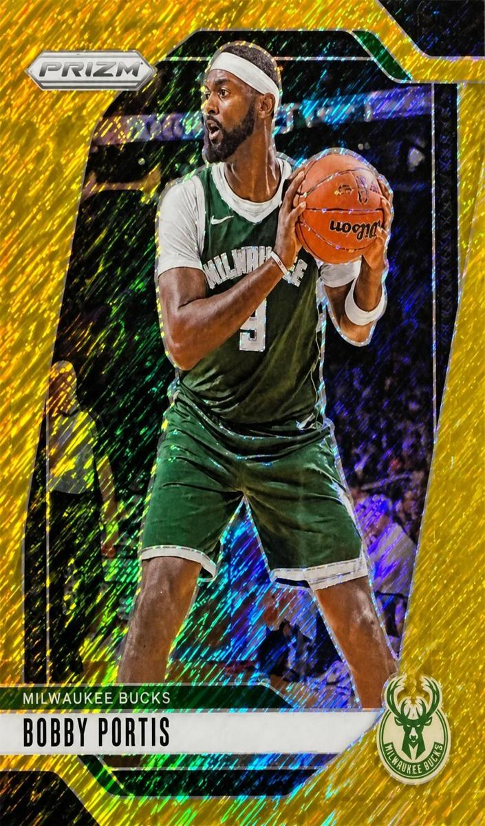 2024 Panini Prizm Basketball Gold Shimmer FOTL Bobby Portis #206