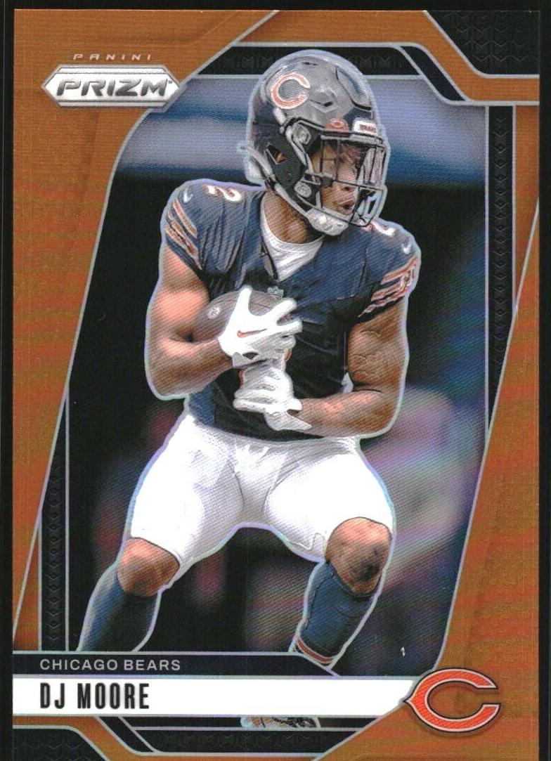2024 Panini Prizm Football Orange DJ Moore #48