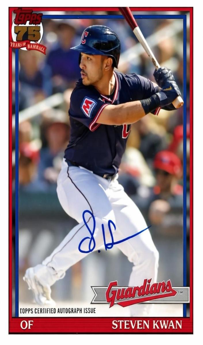 2026 Topps Baseball Steven Kwan #91A-KWA