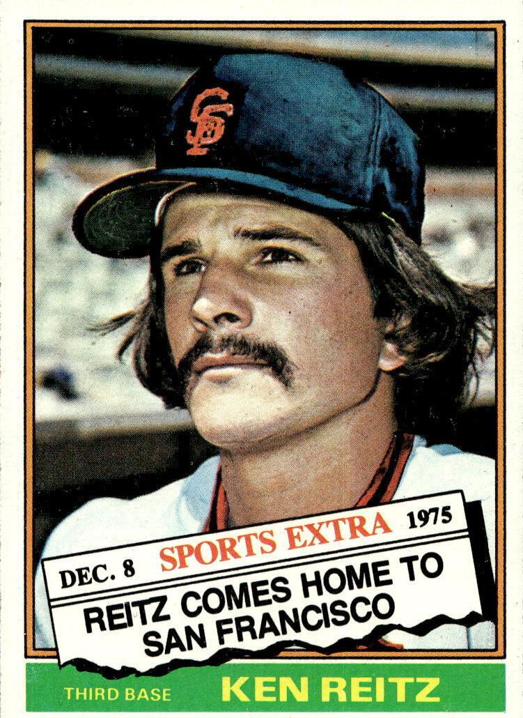 1976 Topps Traded Baseball Ken Reitz #158T