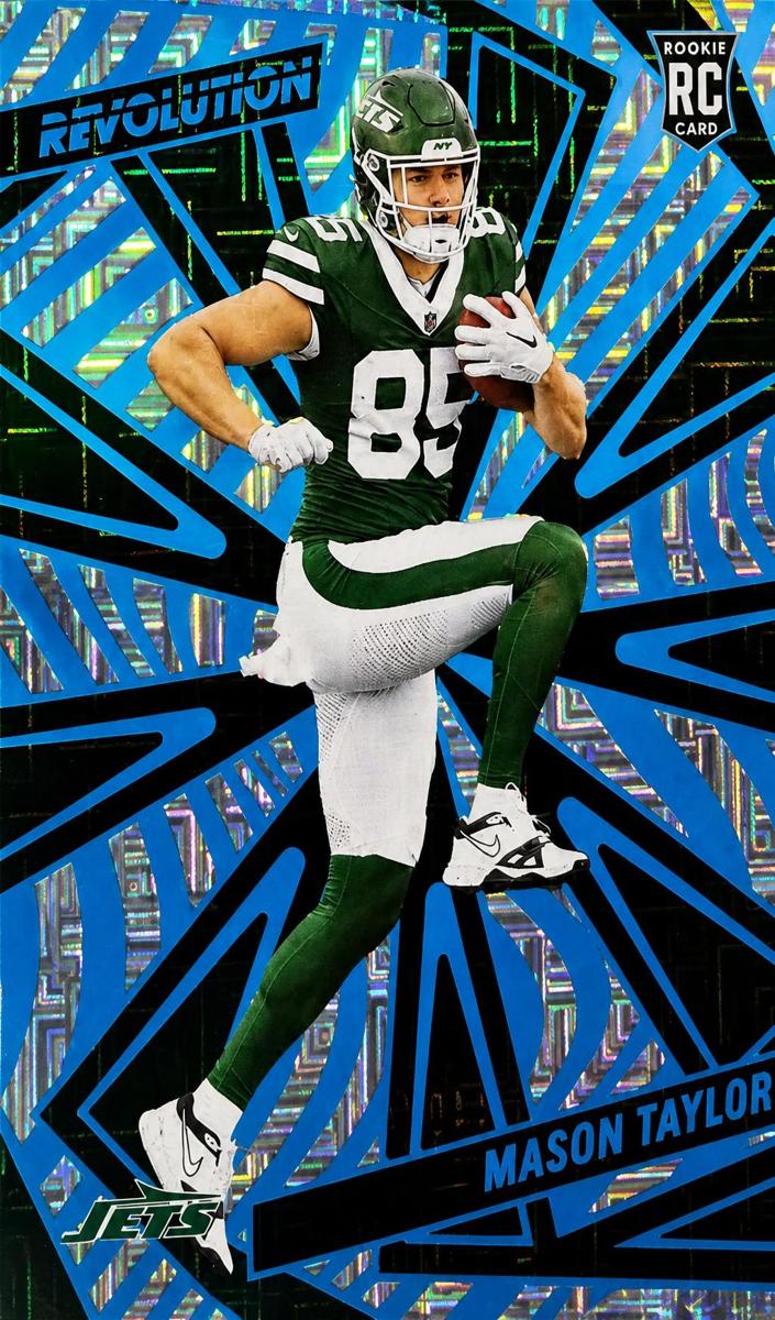 2025 Panini Revolution Football Teal Levels Mason Taylor #226