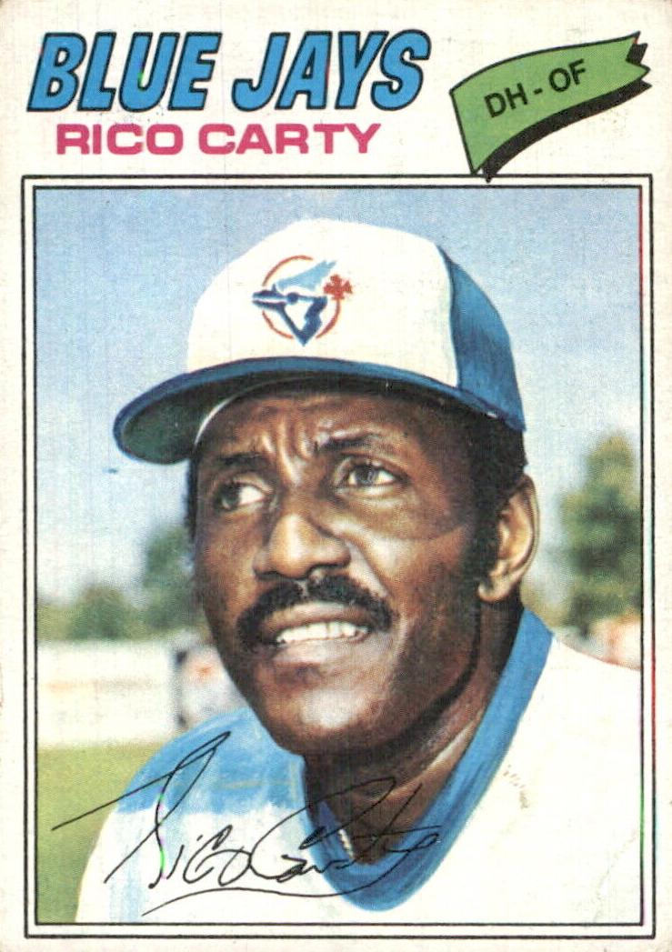 1977 Topps Baseball Rico Carty #465 PSA 8