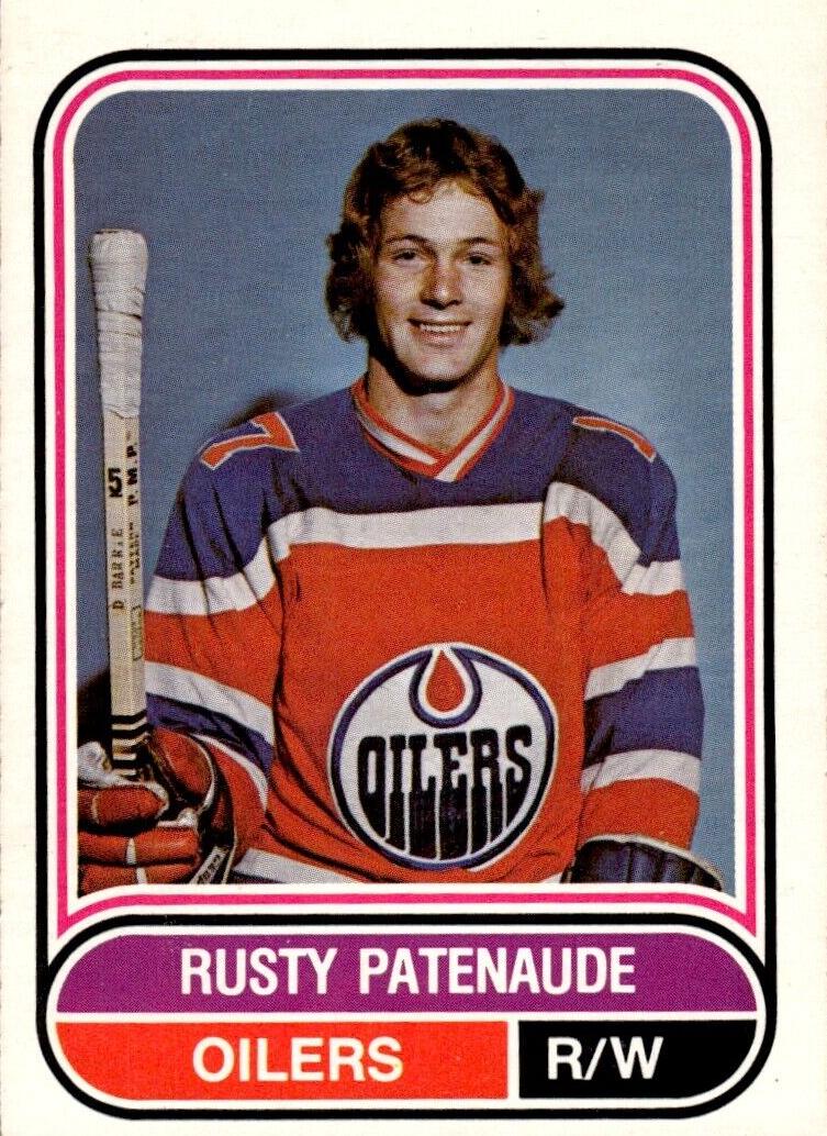 1975 O-Pee-Chee WHA Hockey Rusty Patenaude #76 PSA 9