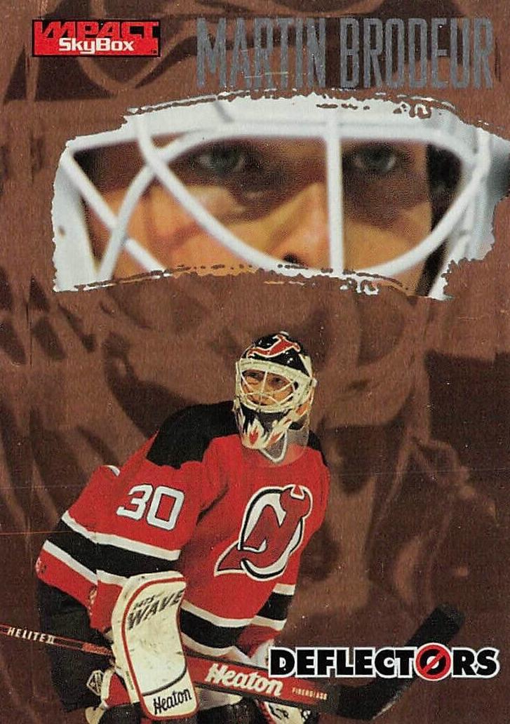 1995 Skybox Impact Hockey Martin Brodeur #11