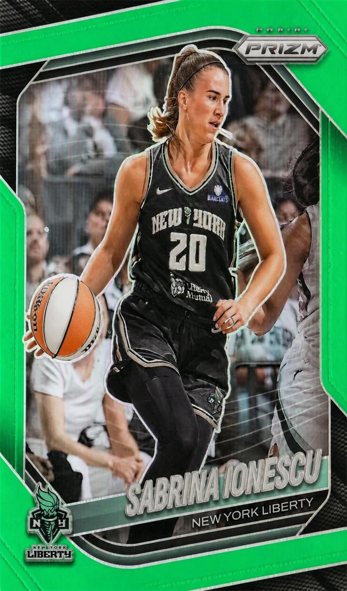 2025 Panini Prizm WNBA Basketball Lime Green Sabrina Ionescu #19