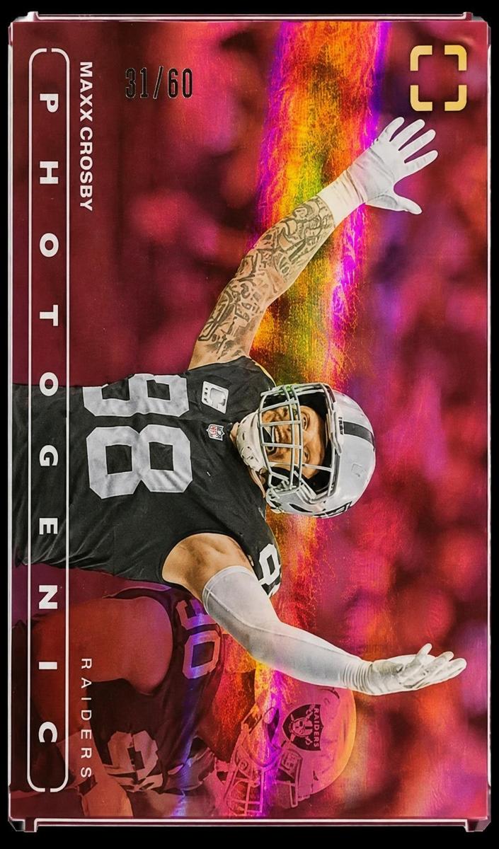2024 Panini PhotoGenic Football Pink Maxx Crosby #39