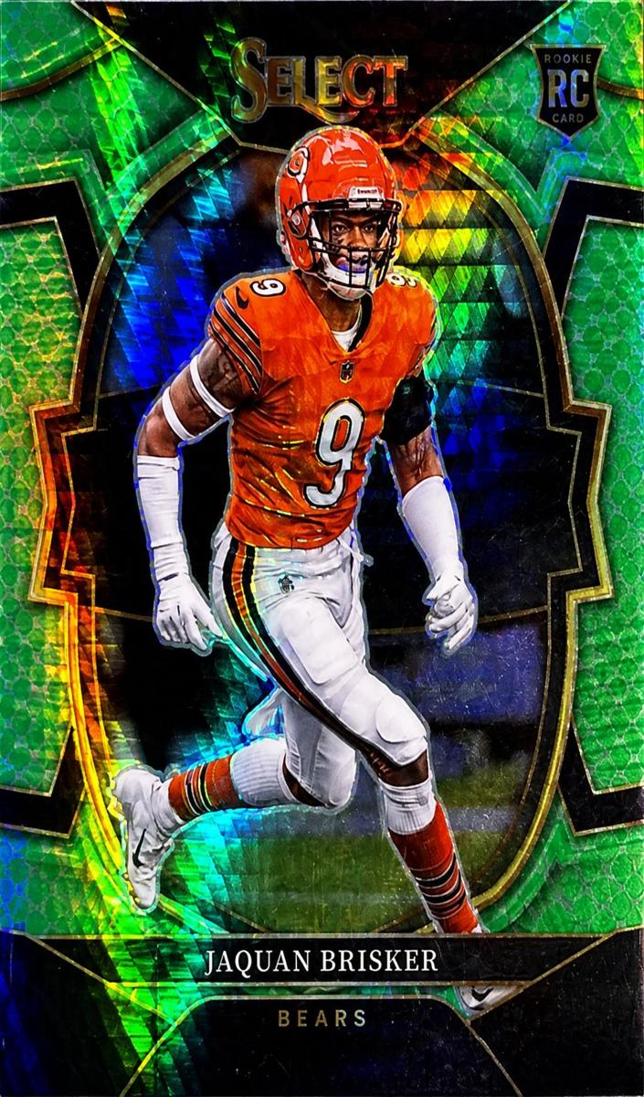 2022 Panini Select Football Dragon Scale Prizm Jaquan Brisker #61