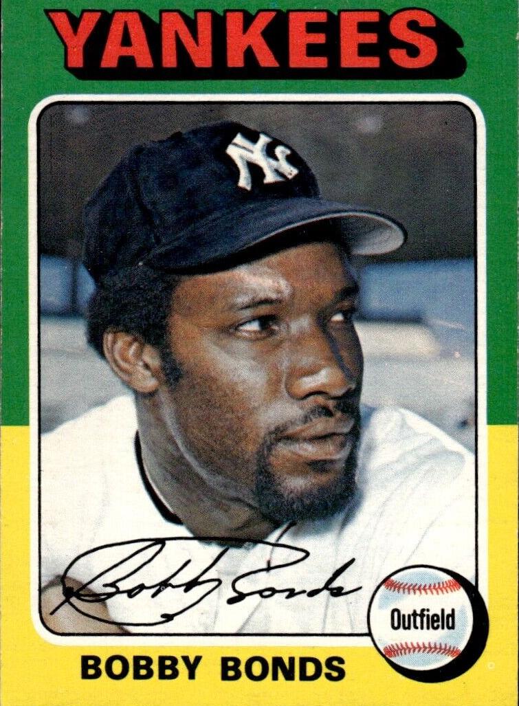 1975 O-Pee-Chee Baseball Bobby Bonds #55