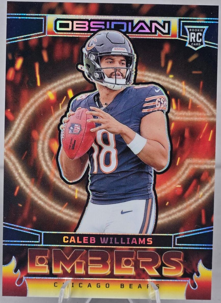 2024 Panini Obsidian Football Caleb Williams #1 PSA 9