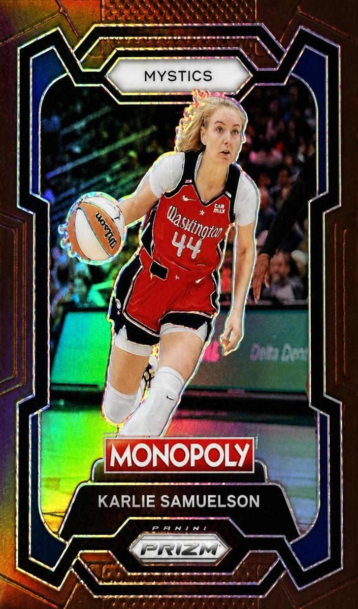 2024 Panini Prizm Monopoly WNBA Basketball Brown Karlie Samuelson #33 PSA 9