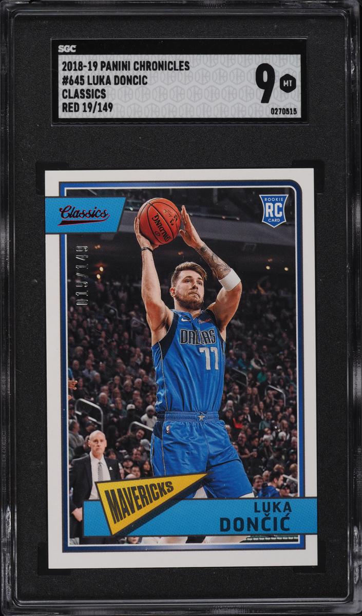 2018 Panini Chronicles Basketball Red Luka Doncic #645
